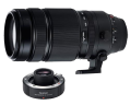 Fuji 100-400mm f4.5-5.6 R LM OIS WR Fujinon Lens with 1.4X Teleconverter