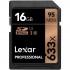 Lexar 16GB UHS-I U1 SDHC 633x Pro